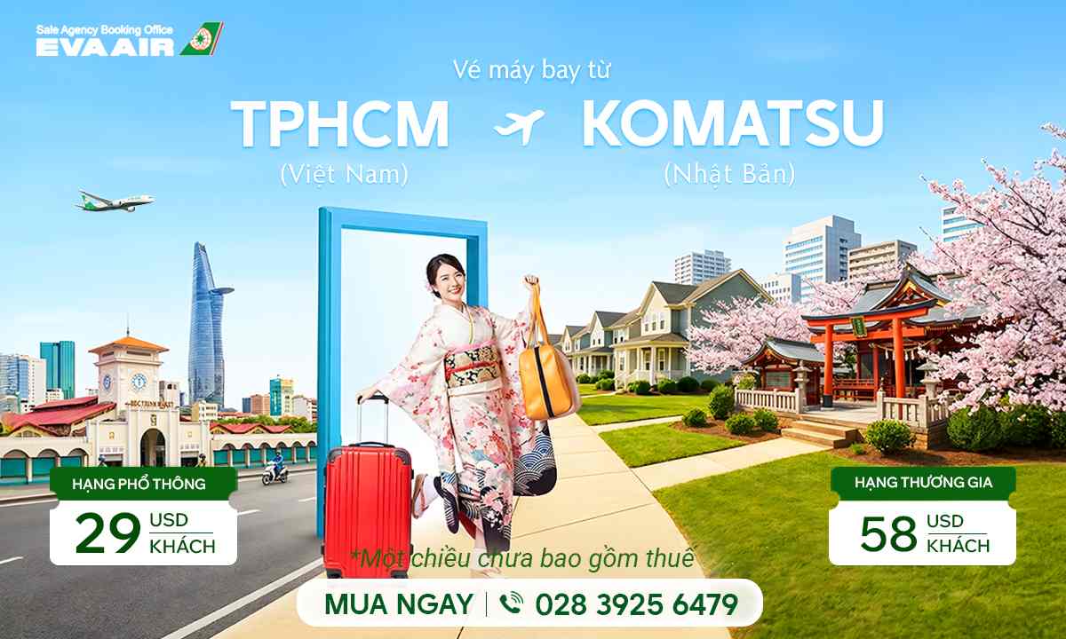 ve-may-bay-tphcm-di-komatsu