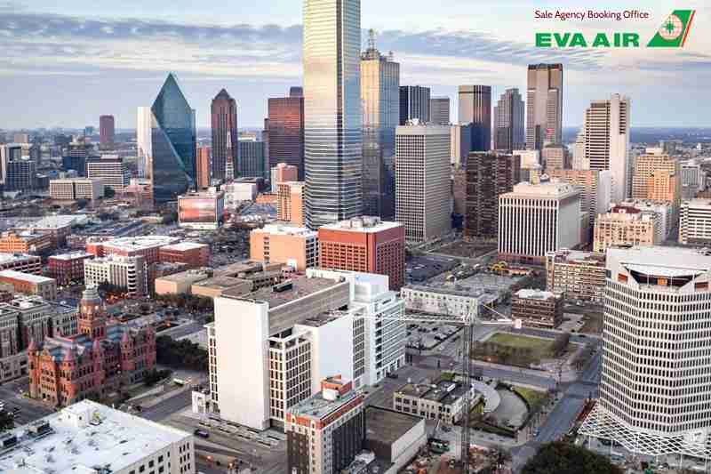EVA Air mở đường bay mới đi Dallas, vé máy bay đi Dallas hãng EVA Air, đường bay mới đi Dallas, Lịch bay Việt Nam đi Dallas EVA Air, vé máy bay đi Dallas EVA Air, EVA Air khai thác đường bay mới đi Dallas, EVA Air khai thác đường bay mới từ Việt Nam Dalla