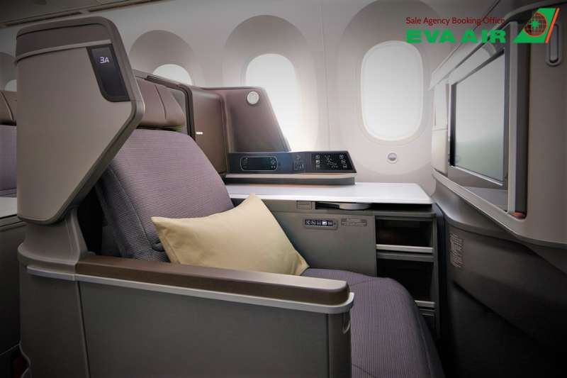 Quyền lợi chọn ghế theo Fare Family EVA Air