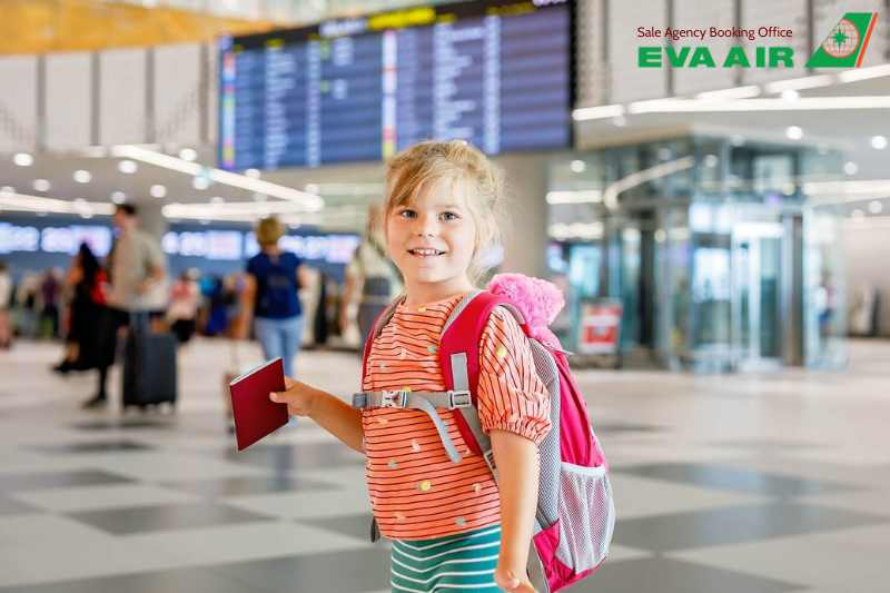 kinh nghiệm trẻ em đi máy bay EVA Air, trẻ em bay quốc tế EVA Air, Trẻ sơ sinh và trẻ nhỏ đi máy bay EVA Air, vé máy bay trẻ em EVA Air, Trẻ em đi máy bay EVA Air, trẻ đi một mình EVA Air, trẻ nhỏ đi máy bay EVA Air, Kinh nghiệm cho trẻ nhỏ bay EVA Air