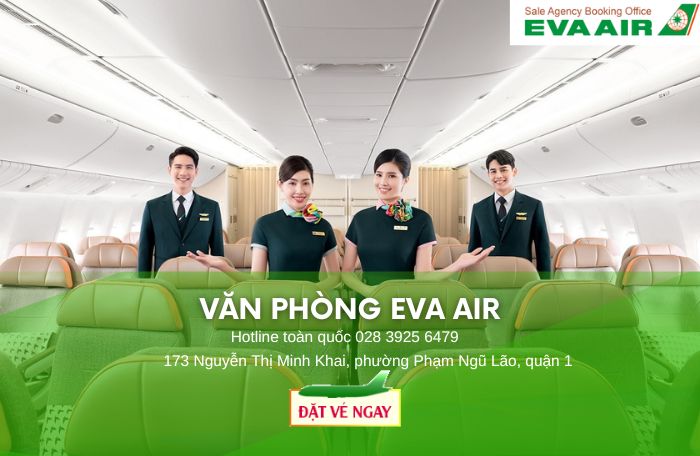 Đặt vé máy bay Eva Air tiết kiệm
