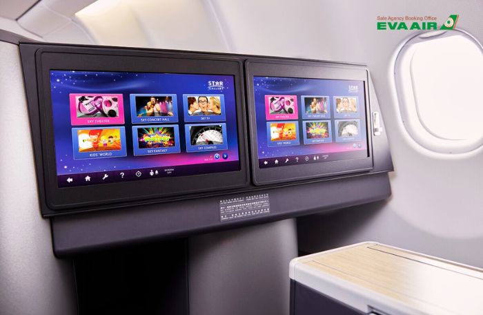 Kết nối giải trí EVA Air