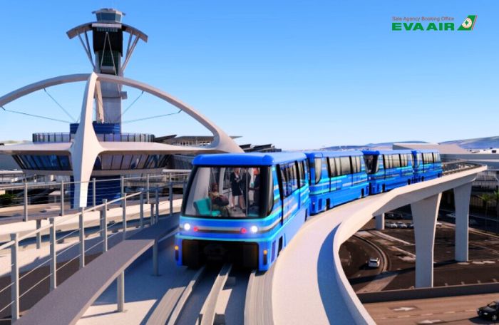 Di chuyển từ sân bay Los Angeles 