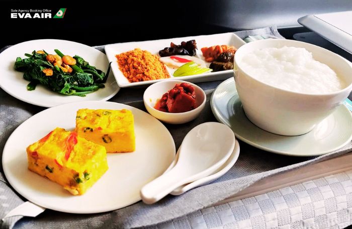 Ẩm thực EVA Air đi Amsterdam